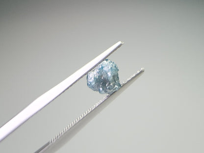 0869-2-15　ブルーダイヤモンド原石  1.23ct　
