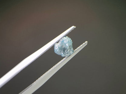0869-2-15　ブルーダイヤモンド原石  1.23ct　