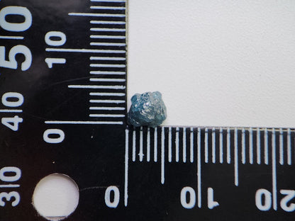 0869-2-15　ブルーダイヤモンド原石  1.23ct　