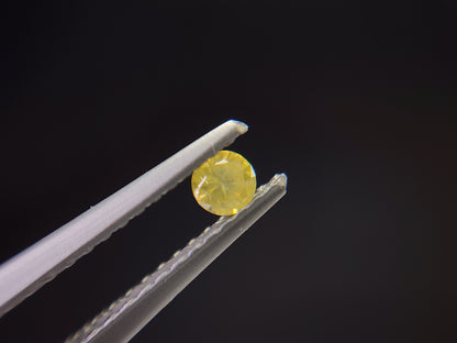 0015-6-3　イエローダイヤモンド　0.10ct