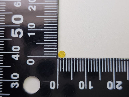 0015-6-6　イエローダイヤモンド　0.07ct