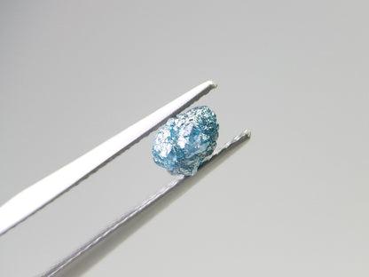 0869-1-5　ブルーダイヤモンド原石　0.89ct