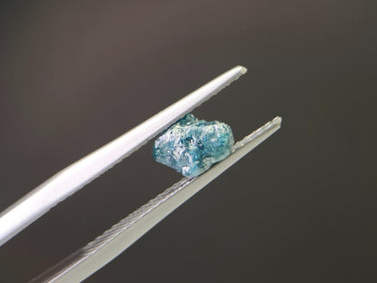 0869-2-16　ブルーダイヤモンド原石  1.18ct　