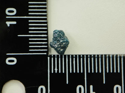 0869-2-16　ブルーダイヤモンド原石  1.18ct　