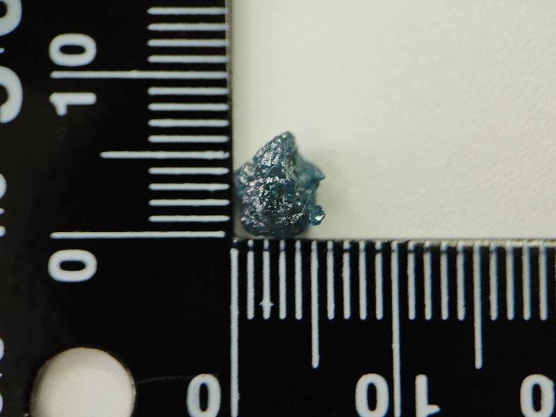 0869-2-17　ブルーダイヤモンド原石  1.17ct　