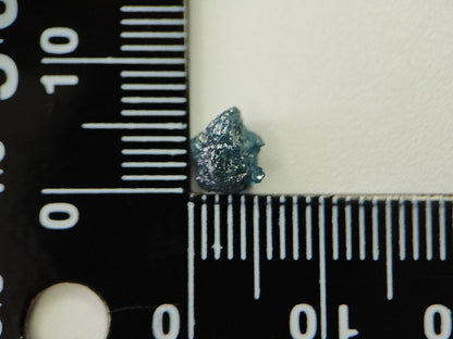 0869-2-17　ブルーダイヤモンド原石  1.17ct　