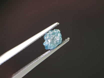 0869-2-18　ブルーダイヤモンド原石  1.17ct　