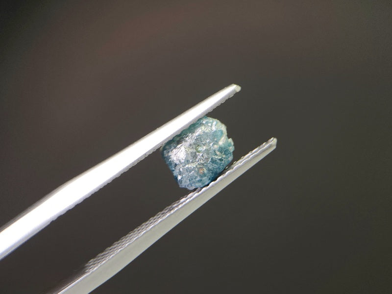 0869-2-19　ブルーダイヤモンド原石  1.16ct　