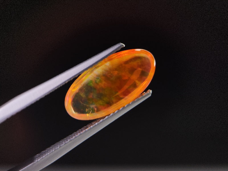 0913-1　ファイアオパール　2.62ct (ソーティング付き)