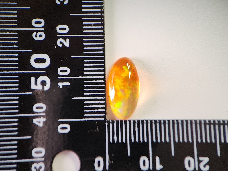 0913-1　ファイアオパール　2.62ct (ソーティング付き)