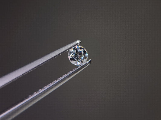 【500円均一】2/23新着！　合成モアッサナイト　0.09ct　4