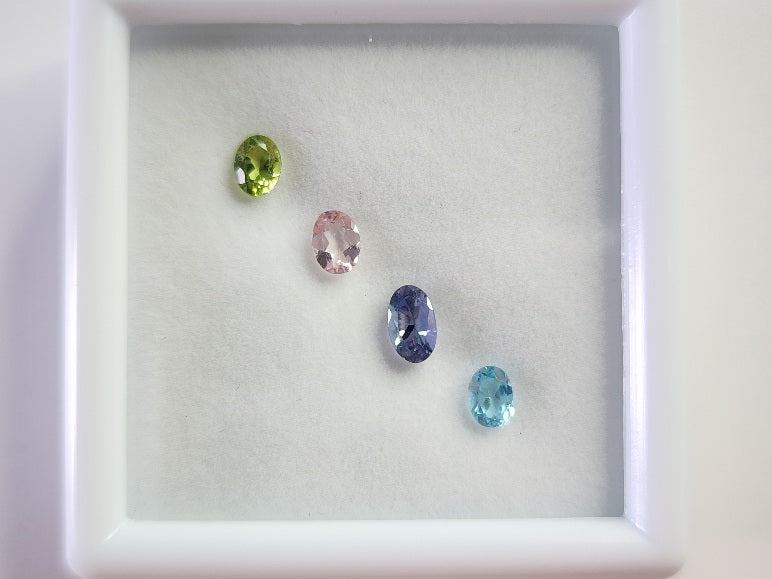 SET-mix-1 ミックスカラーストーン４石セット