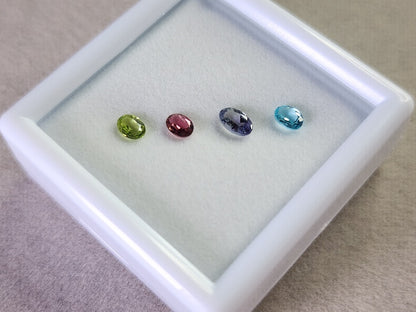 SET-mix-4 ミックスカラーストーン４石セット