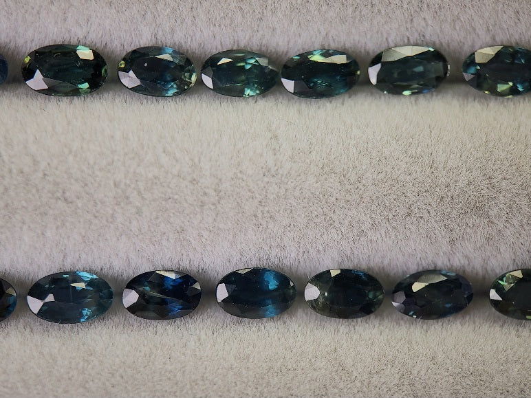 0154【ランダム発送】バイカラーサファイア【1石あたり約0.33ct】