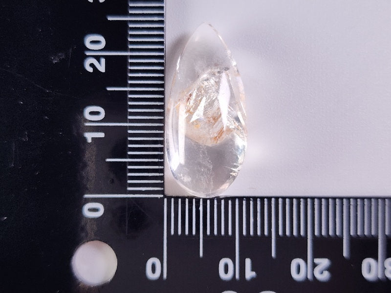0887-11　クォーツインクォーツ　12.64ct