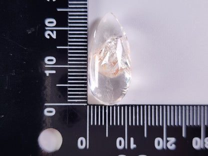0887-11　クォーツインクォーツ　12.64ct
