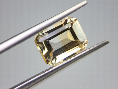 0365-4-17　バイカラーシトリン　2.43ct