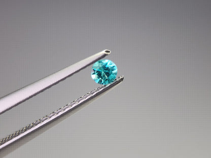 【特選】　ブラジル産パライバトルマリン（鑑別付き）　0.07ct　1