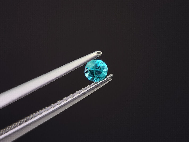 【特選】　ブラジル産パライバトルマリン（鑑別付き）　0.07ct　1