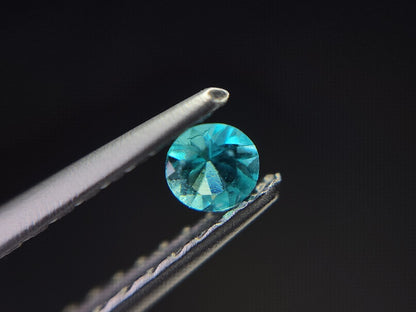 【特選】　ブラジル産パライバトルマリン（鑑別付き）　0.07ct　1