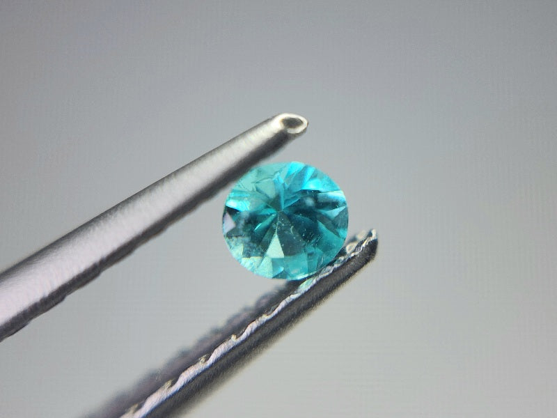 【特選】　ブラジル産パライバトルマリン（鑑別付き）　0.07ct　1