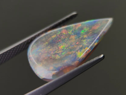 【特選】　ブラックオパール（ソーティング付き）　4.31ct　2