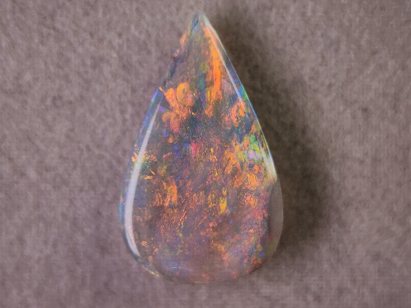 【特選】　ブラックオパール（ソーティング付き）　4.31ct　2