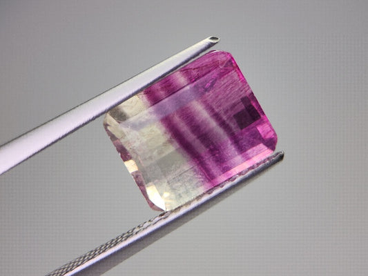 bc-FLO-9　バイカラーフローライト　4.37ct