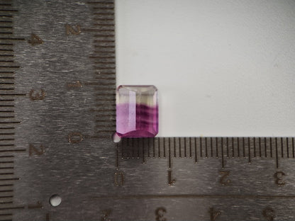 bc-FLO-9　バイカラーフローライト　4.37ct