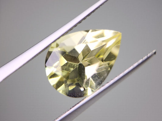 lQ-16　レモンクォーツ　4.11ct