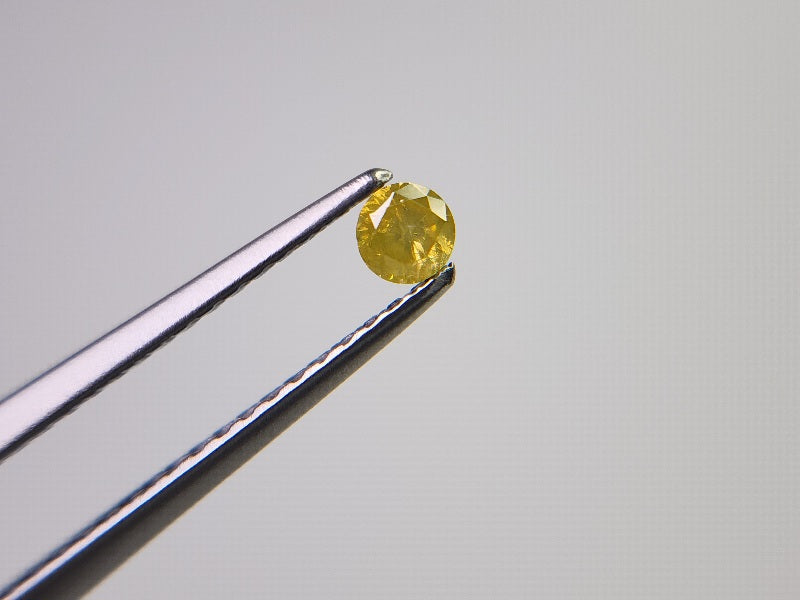 ye-DM-1　イエローダイヤモンド　0.09ct