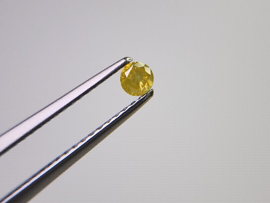 ye-DM-1　イエローダイヤモンド　0.09ct