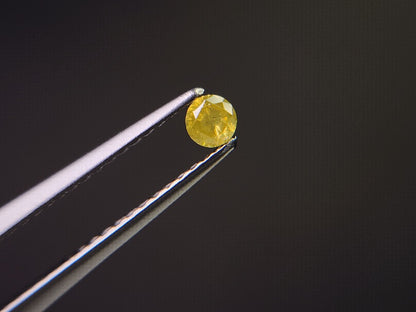 ye-DM-1　イエローダイヤモンド　0.09ct