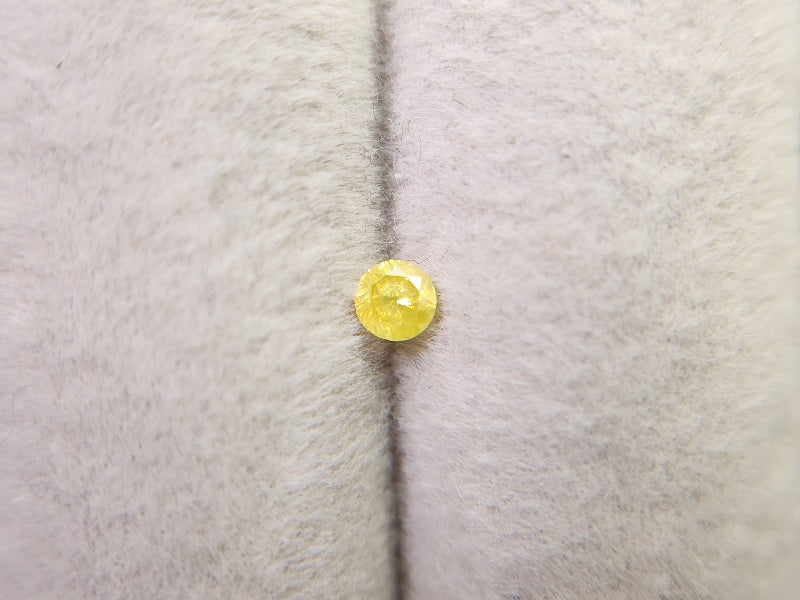 ye-DM-1　イエローダイヤモンド　0.09ct