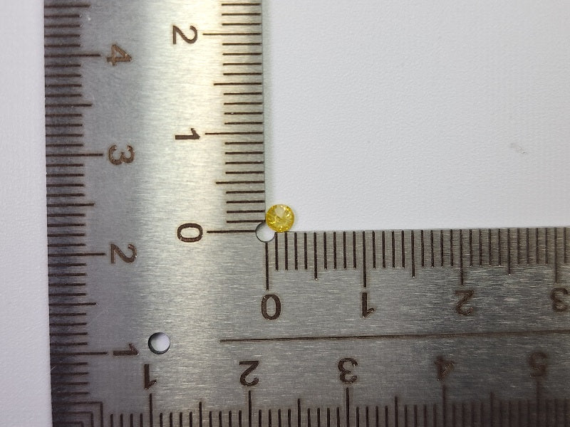 ye-DM-1　イエローダイヤモンド　0.09ct