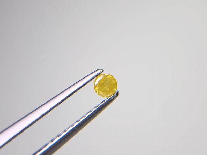 ye-DM-2　イエローダイヤモンド　0.08ct