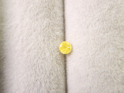 ye-DM-2　イエローダイヤモンド　0.08ct