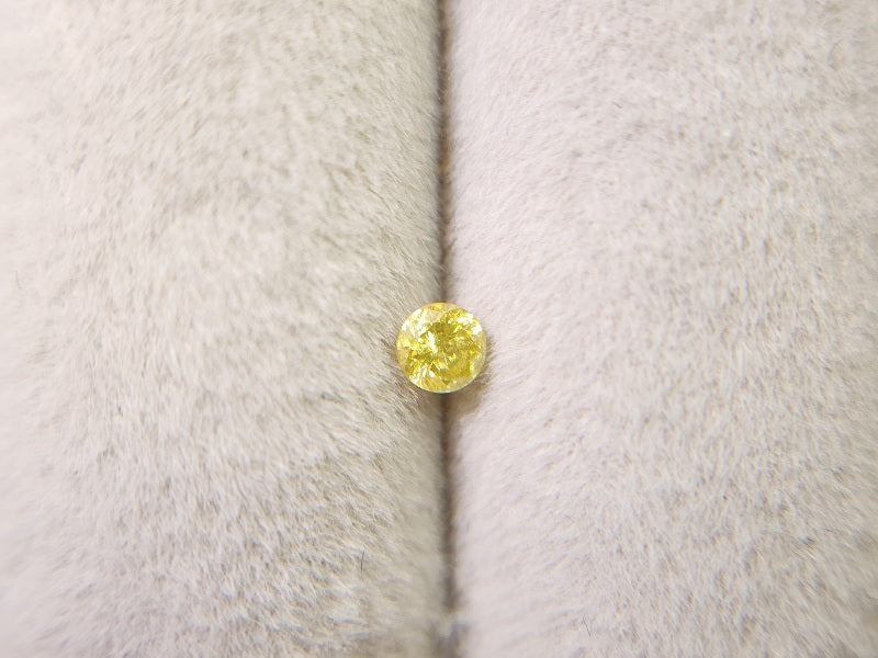 ye-DM-3　イエローダイヤモンド　0.10ct