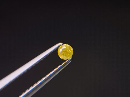 ye-DM-4　イエローダイヤモンド　0.09ct