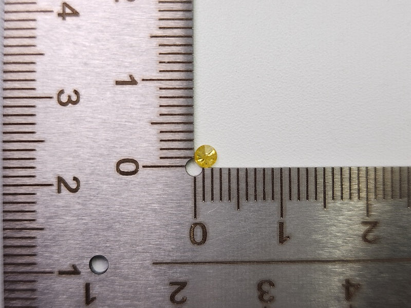 ye-DM-4　イエローダイヤモンド　0.09ct
