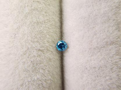 bl-DM-t-1　ブルーダイヤモンド(トリートメント)　0.05ct