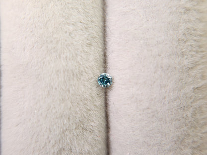bl-DM-t-3　ブルーダイヤモンド(トリートメント)　0.04ct