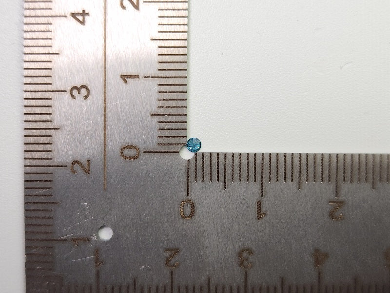 bl-DM-t-7　ブルーダイヤモンド(トリートメント)　0.03ct