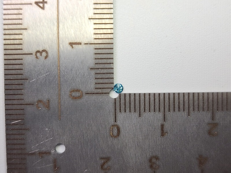 bl-DM-t-8　ブルーダイヤモンド(トリートメント)　0.03ct