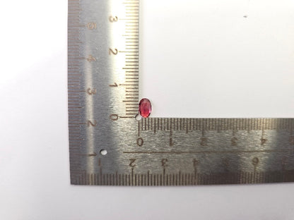 0152-1-29　バイカラーアンデシン　0.42ct