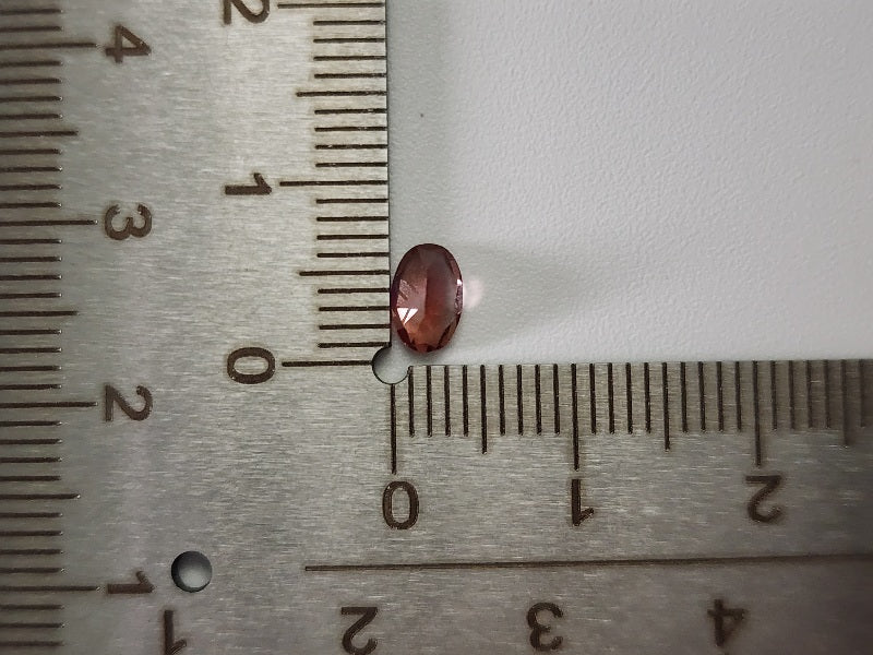 0152-2-23　バイカラーアンデシン　0.43ct