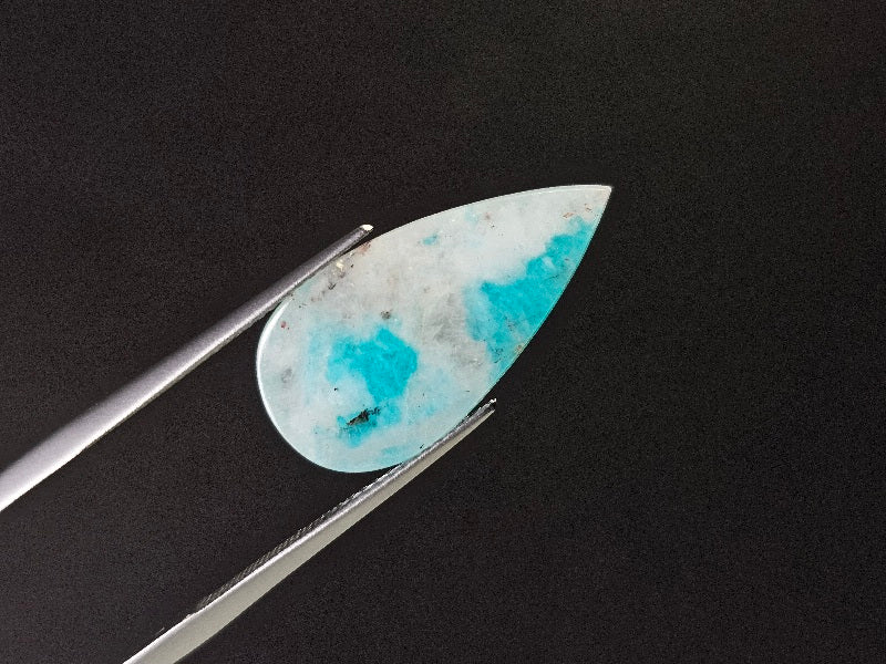 0889-39　アマゾナイトインクォーツ　6.98ct