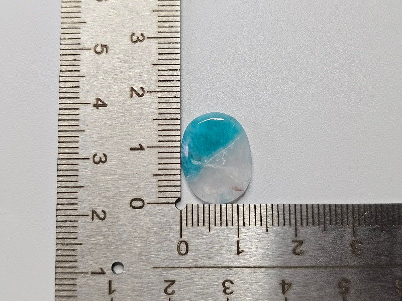 0889-41　アマゾナイトインクォーツ　5.39ct