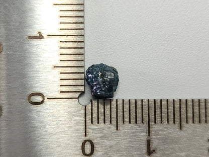 blDMg-48　ブルーダイヤモンド原石　1.05ct　