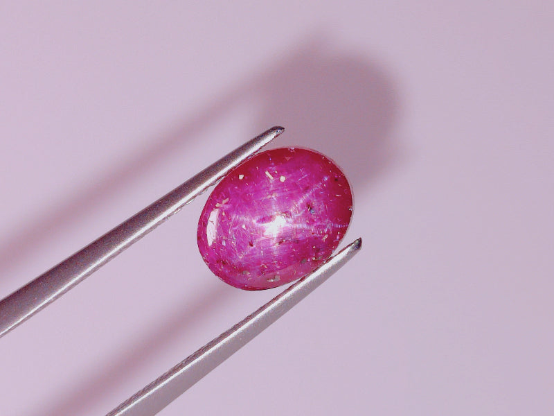 pu-SSA-21　パープルスターサファイア　3.95ct
